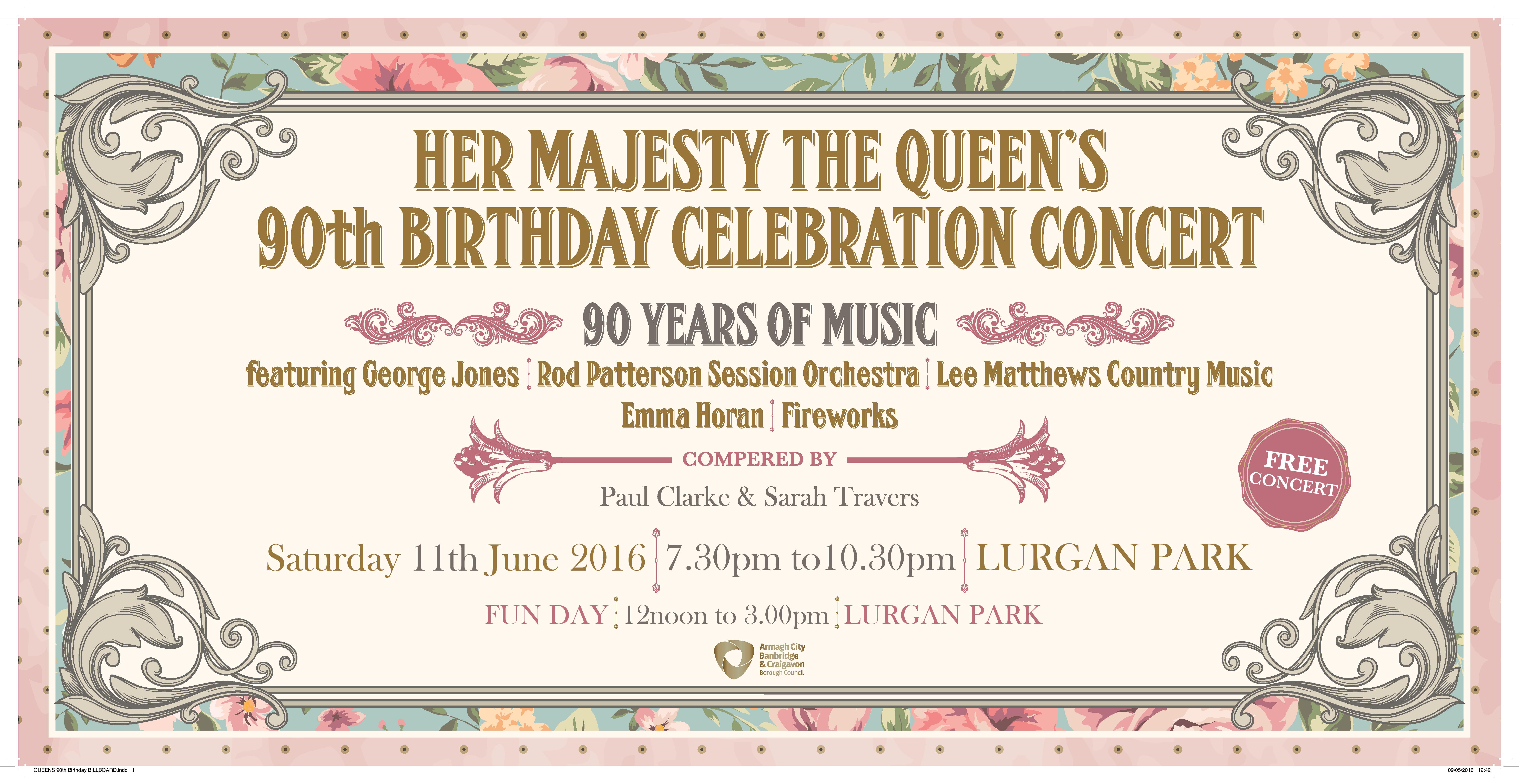 Celebrate The Queens S 90th Birthday In Style With A Day Of Free Events At Lurgan Park Armagh City Banbridge And Craigavon Borough Council