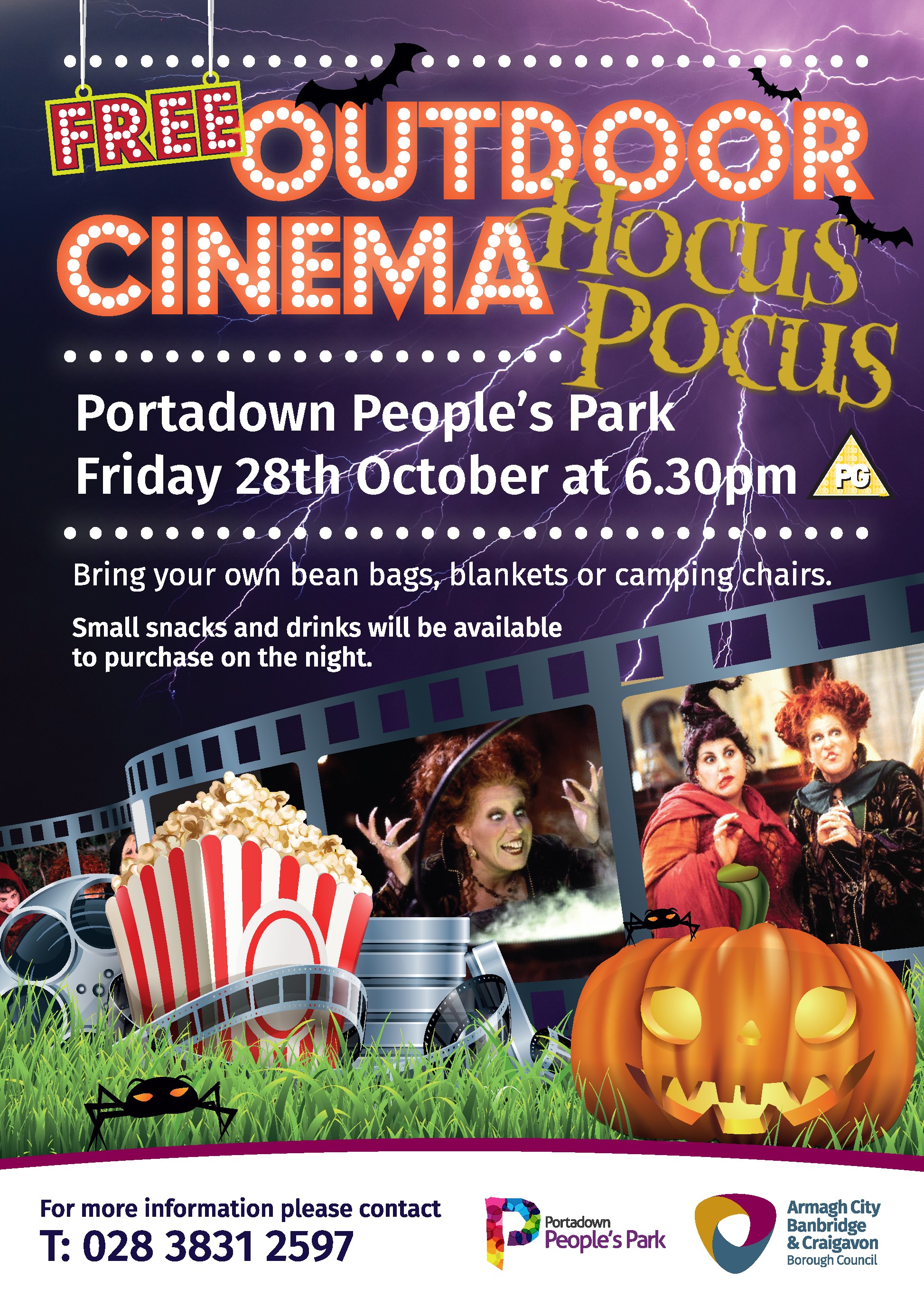 Have a howling night out at Portadown People's Park ...