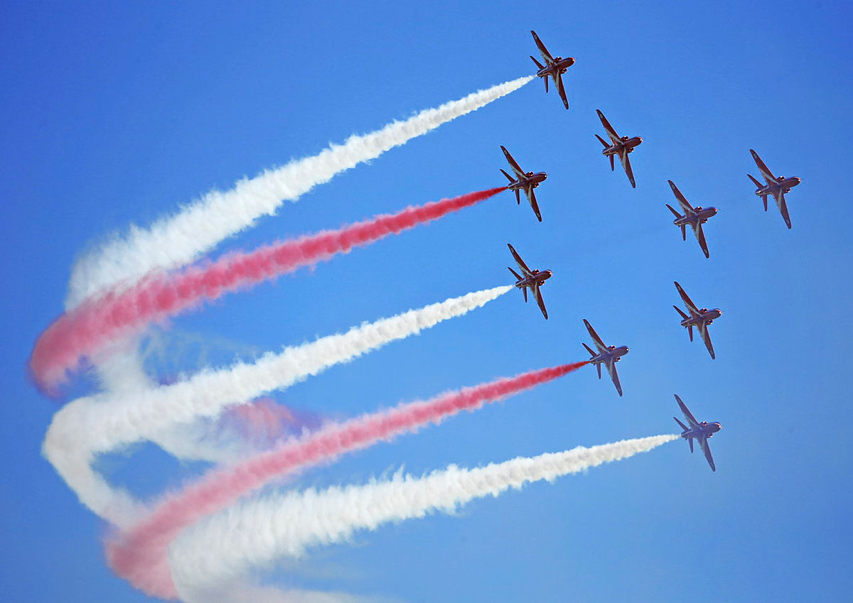 Red Arrows to stage flypast over Banbridge this Saturday at midday ...