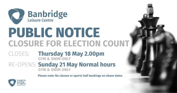 Election Closure for count notice
