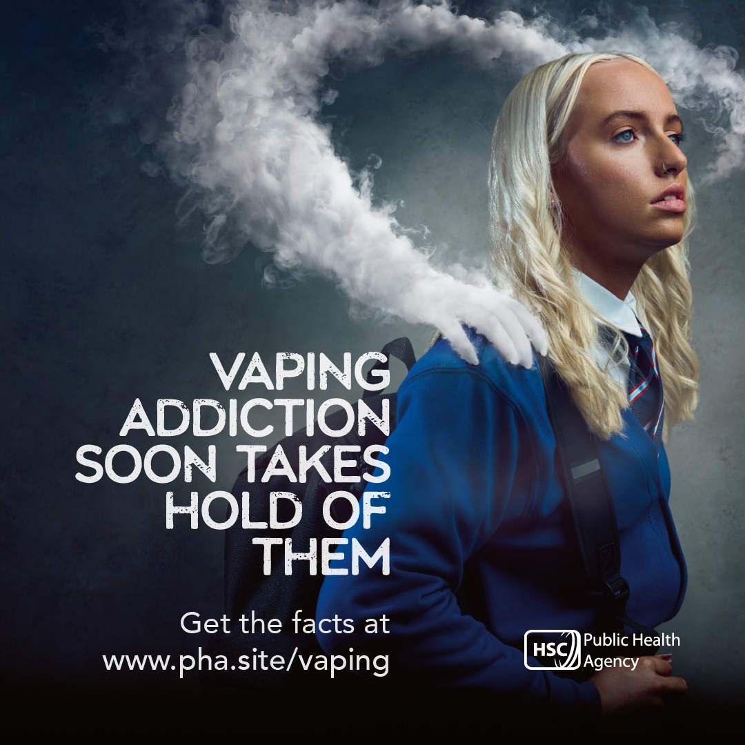 Posters focus on vaping among young people - Armagh City, Banbridge and ...