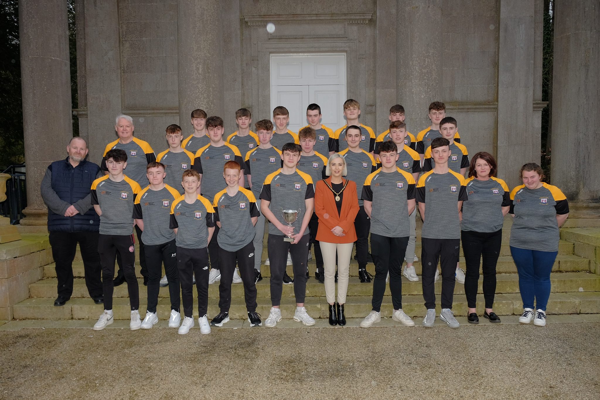 Local Blackwatertown club praised at Civic Reception - Armagh City ...