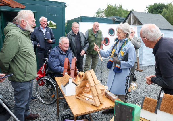 HRH Duchess of Gloucester visits Edenvilla Secret Garden