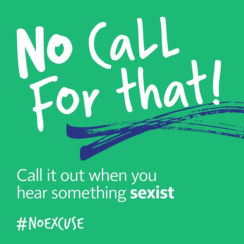 No Excuse campaign