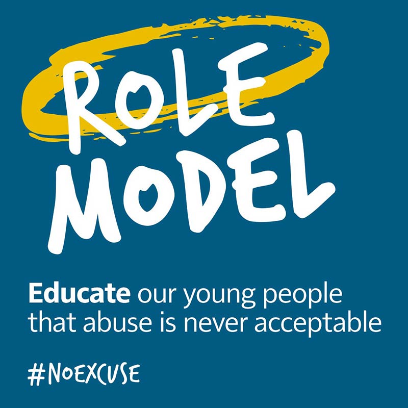 No Excuse campaign