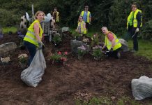 The Higher Ground environmental group in Dromore.