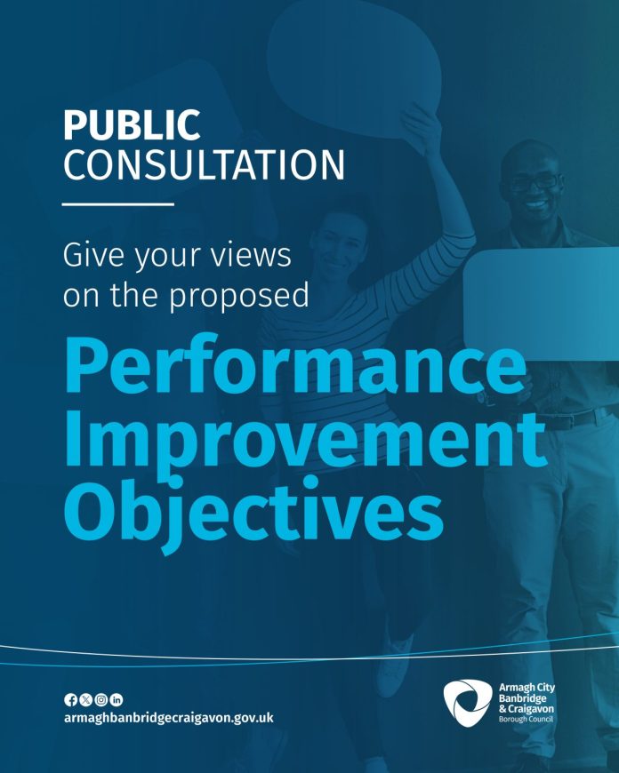 Performance Improvement Objectives public consultation