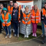 Lord Mayor of Armagh City, Banbridge and Craigavon Borough, Cllr Sarah Duffy joined students and staff at the Southern Regional College in Armagh for their successful Big Spring Clean event.